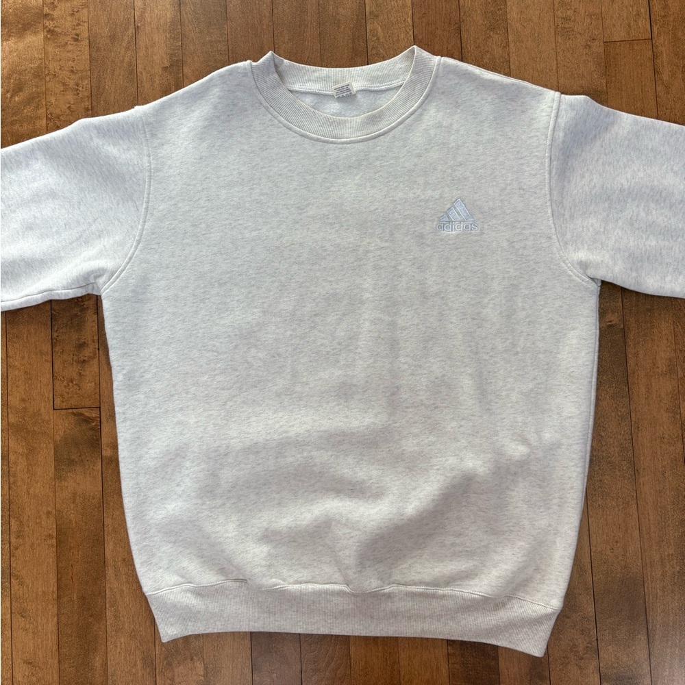 Adidas Off-White/Cream Sweatshirt
